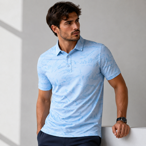 Camisetas de Polo de Golf al Por Mayor de Alta Calidad, Transpirables, de Secado Rápido, Elásticas en 4 Direcciones, Antiencogimiento, para Deportes de Alto Rendimiento - Product Image 1