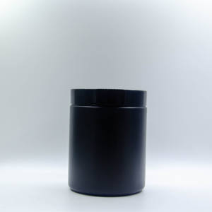 ขวดพลาสติก HDPE สีดำสำหรับบรรจุโปรตีนผง ขนาด 1000 มล. 2000 มล. 3000 มล. พร้อมฝาเกลียว สำหรับอาหาร ยา เม็ด ขายส่ง - Product Image 3