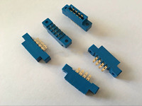 Conector de Borde de Tarjeta PCB DIP de 8 Pines, Serie 805, Paso de 3.96mm, 2x4 Pines, Tipo Enchufable 805-8P/Tipo de Cable para Soldar