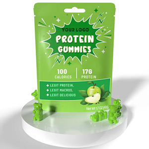 Nhãn Hiệu Riêng Protein Gummies Tùy Chỉnh Màu Sắc Giúp Xây Dựng Cơ Bắp Cung Cấp Năng Lượng Thể Thao Năng Lượng Tăng Pre Tập Luyện Bổ Sung - Product Image 2