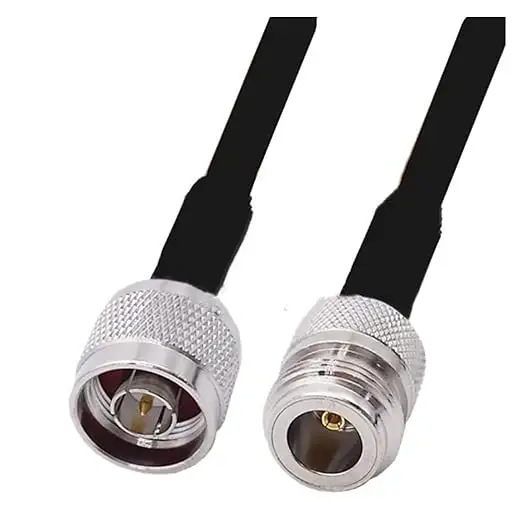 Kabel Jumper adaptor RF kabel N konektor Male ke N Female 5D-FB
