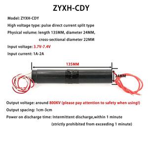 Máy phát điện áp cao 3.7V-7.4V 6V-12V đến 60kv 500kv 800kv tăng bước lên mô-đun điện áp biến tần biến áp - Product Image 1