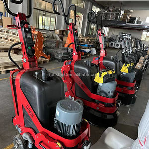 آلة جلخ وتلميع الأرضيات الخرسانية ROCKBEST Walk <span class=keywords><strong>Planetary</strong></span> مع محرك وعلبة تروس بتكلفة صيانة منخفضة للخرسانة والرخام والجرانيت - Product Image 4