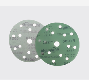 Premium kalite PSA güneş olabilir L312T 125mm Film zımpara disk ile cırt cırt 5 "400 600 # kum ıslak ve Dry100 diskler kutu başına - Product Image 2