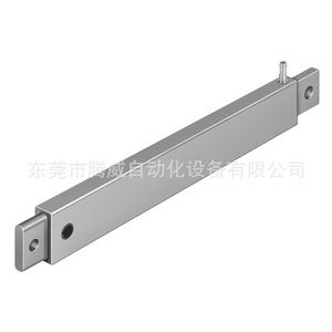 Cylindre pneumatique plat mini à simple effet, gain de place, avec rail de guidage à billes circulantes pour applications compactes et automatisées - Product Image 6
