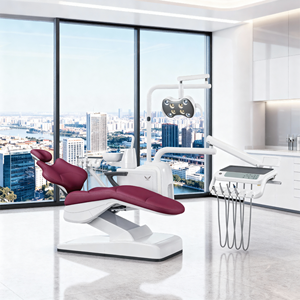 Poltrona odontoiatrica sinistra con prezzo economico dell'attrezzatura della sedia dell'unità odontoiatrica per il dentista - Product Image 2