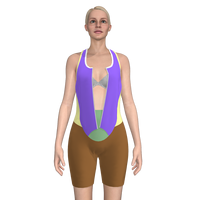 HIRBGOD Costume de triathlon personnalisé pour femmes Premium, rembourré Performance Tri Suit