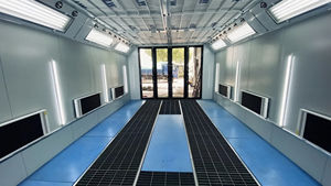 Огнестойкая Автомобильная покрасочная будка Мощностью 24 кВт, электрическая/дизельная/газовая камера с распылителем - Product Image 4