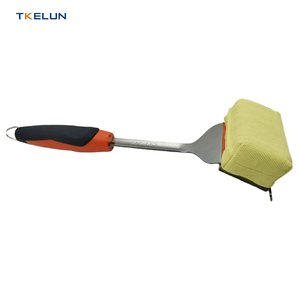 Ventes directes usine : Brosse de nettoyage pour barbecue sans balais, avec tampon remplaçable à technologie de friction, nettoie 5 côtés, qualité alimentaire et pour boissons, idéal pour cadeau - Product Image 2