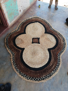 Cesta de Almacenamiento de Bambú Tejida a Mano, Cesta de Picnic de Gran Capacidad, Cesta de Mimbre Natural para Organización del Hogar - Product Image 4