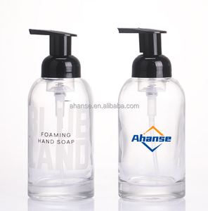 Bình Thủy Tinh 16Oz 500Ml Bình Đựng Xà Phòng Kem Dưỡng Da Có Đầu Bơm Bằng Thép Không Gỉ Chống Gỉ Hoặc Chai Bơm Chất Lỏng Có Thể Đổ Lại Bằng Nhựa - Product Image 3