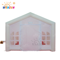 Tente de fête gonflable imperméable quatre saisons WINSUN pour discothèque, piscine extérieure, bar, événements, PVC gonflable
