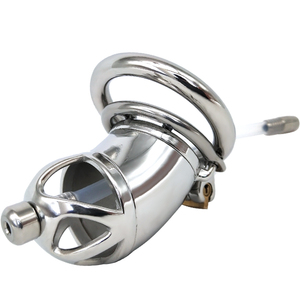 FRRK-20BชายChastityล็อคChastityเครื่องป้องกันสามีDerailment Abstain FromถอดโลหะสแตนเลสJJล็อค - Product Image 5