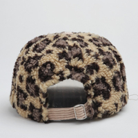 Gorra de Béisbol Retro OEM de 6 Paneles con Estampado de Leopardo y Puntos Coloridos, Gorra Clásica Unisex ODM con Diseño a Cuadros, Gorra Tipo Dad Sin Estructura