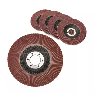 Disque à lamelles PANGEA Europe Line 4 pouces à 7 pouces Disco Flap Anger Grinder Disque de meulage abrasif Disque à lamelles - Product Image 1
