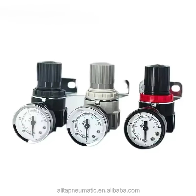 FRL UNIT Air Compressor Pressure Regulator AR2000 1/4" Pneumatic Pressure Valve