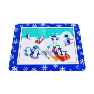 Napperon écologique de table de Noël en plastique PP recyclable pour une table de fête - Product Image 3