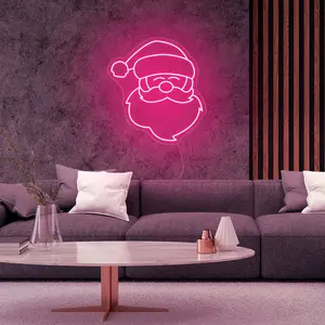 Open Uv Print Decorative Holiday Christmas Led Custom Neon Sign Lights For Business Shop