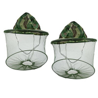 Camouflage Imker Imkerei Cap Hut mit Kopfnetz Mesh Gesichts schutz Outdoor Imkerei zubehör