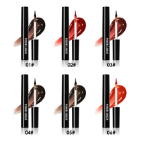 Brillo Labial Personalizado MLM con Etiqueta Privada, Vegano, Hidratante, Humectante, de Larga Duración, Resistente al Agua y a los Besos