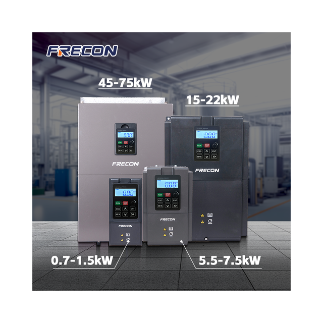 11kW Mini VFD Vector Speed Controller Industrial Control 380V Frequency Converter for Water Pump Compressor Three Phase Motor