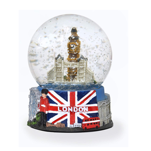 País Souvenir Snow Globe Medium Detailing London Tower Bridge Souvenir Building Water Globe - Product Image 2