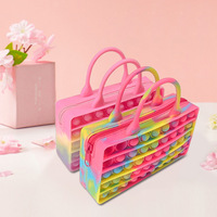 Housse anti-poussière moderne en silicone pour sac anti-stress Press Pop Fidget, idéale pour le bureau et l'école
