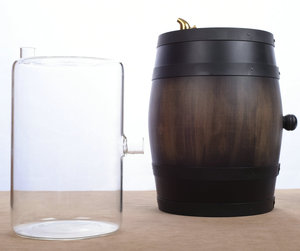 Fûts rétro en bois <span class=keywords><strong>de</strong></span> chêne <span class=keywords><strong>de</strong></span> 3L bon marché pour le vin et le whisky Logo laser personnalisé Seau à <span class=keywords><strong>bière</strong></span> Capacité <span class=keywords><strong>de</strong></span> <span class=keywords><strong>5L</strong></span> - Product Image 5
