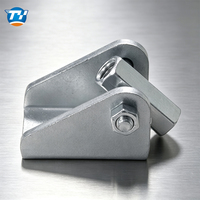 Support de fixation tournant en acier au carbone électrolytique zingué UTT1002 pour système de support de tuyaux d'incendie