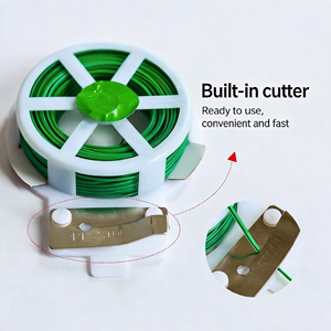 Sangle de <span class=keywords><strong>fixation</strong></span> moderne en plastique PE pour plantes grimpantes, cordon de maintien pour fleurs et plantes de jardin - Product Image 5