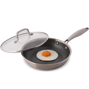 Triply Stainless Steel Frying <b>Pan</b> Saute <b>Pan</b> Non-Stick Coating Gas <b>Induction</b> Cooking 3 Layers Stainless Steel Fry <b>Pan</b> - Product Image 3