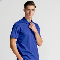 T-shirt Homme Slim Fit Décontracté Chic Anti-plis ODM à Manches Courtes Respirant pour le Bureau et les Réunions