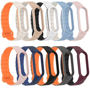 Correa Deportiva Ajustable para Reloj, Brazalete de Silicona Magnética para <span class=keywords><strong>Xiaomi</strong></span> <span class=keywords><strong>Smart</strong></span> <span class=keywords><strong>Band</strong></span> 10, <span class=keywords><strong>Band</strong></span> 9, 8, 7, 6, <span class=keywords><strong>5</strong></span> - Product Image 4