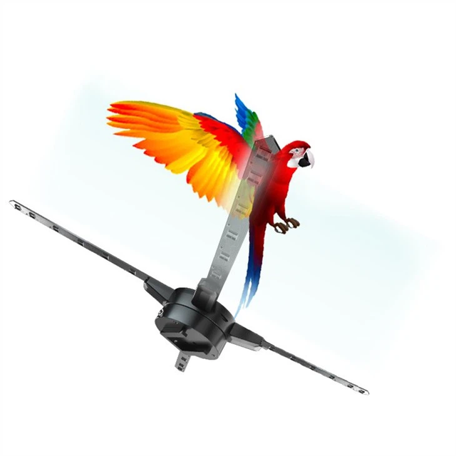 65cm 3D Hologram Fan With High Resolution High-speed Rotation Mechanism 2.4G WiFi Four Blades AC100~240V 50/60Hz Holoram Fan