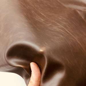 Cuir PU <span class=keywords><strong>Crazy</strong></span> Horse imperméable et élastique, fini pour chaussures, sacs à main, meubles et textiles de maison - Product Image 4