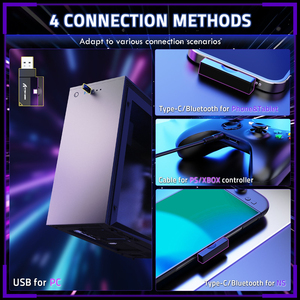 Auriculares Inalámbricos para Juegos ATTACK SHARK L80PRO Tri-Mode, Auriculares con Cable de 3.5mm con Micrófono Desmontable para PS4, PS5, Switch, PC - Product Image 3