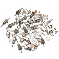 Filtre RF traversant EURO-CAP à visser, condensateurs céramiques filetés, métaux de qualité industrielle, 100V 200V 102 222 332 -55-125C
