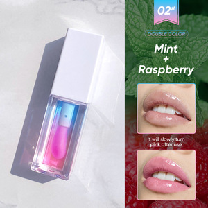 Aceite de brillo de labios Libre de crueldad vegana de marca propia, 24 horas de larga duración, aceite de plumping de labios, bálsamo labial hidratante Natural puro, cuidado - Product Image 3