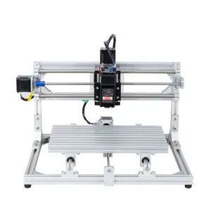 שולחן העבודה לייזר חרט 15W CNC מיני לייזר חריטת מכונת עץ חותך גילוף עבור אקריליק עור MDF לוגו תמונה