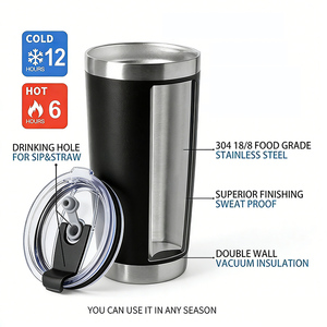 Vaso Térmico de Acero Inoxidable de 20oz con Tapa Magnética Original, Termo para Cerveza, Vaso Aislado al Vacío, Vaso Térmico de 20 Onzas, Vaso Magnético de Venta Caliente - Product Image 2