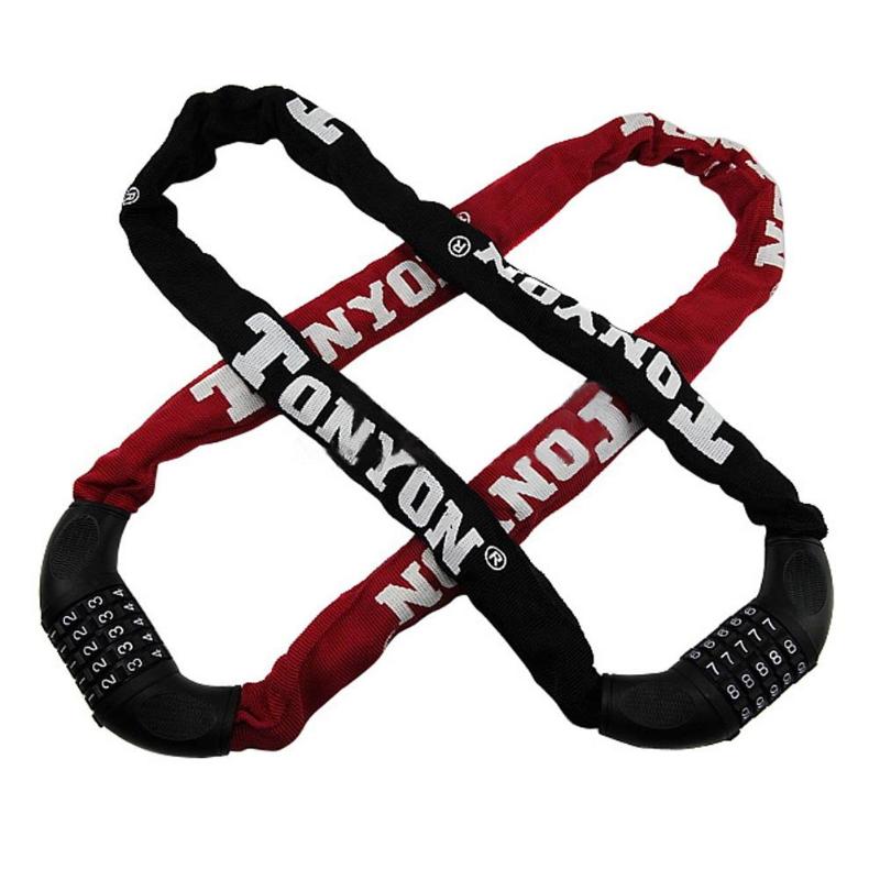 Замок велосипедный с 5 паролями