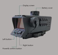 Teropong Pembidik Optik Digital 3.5x dengan Reticle, Penglihatan Malam untuk Berburu, Teropong Optik Pintar untuk Berburu
