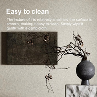 Peinture murale multi-occasions environnementale créative à base d'eau pour l'intérieur, avec effet de sable de cristal et d'art, pour les murs en béton.