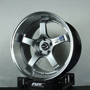 Jantes Roc JDM Flow Forming 15 16 <span class=keywords><strong>17</strong></span> 18 <span class=keywords><strong>pouces</strong></span> GT 4x100 5x114.3 pour Honda Civic Nissan 350Z 370Z Supra Subaru WRX - Product Image 1