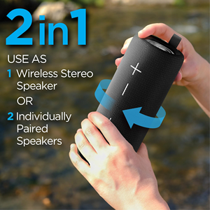 ลำโพงบลูทูธไร้สายแบบพกพาสำหรับใช้งานกลางแจ้ง ผ้ากันน้ำ 16 วัตต์ - Product Image 2