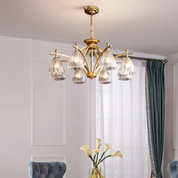 Lampe murale décorative LED moderne de luxe en fer pour chambre d'hôtel, couloir, salle à manger, éclairage intérieur, abat-jour en cristal, 4100K neutre, CE