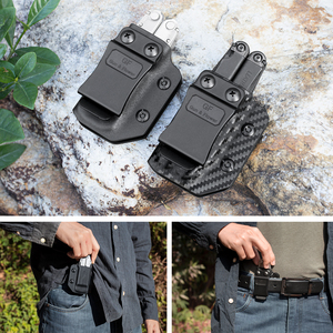 GUNFLOWER Gaine d'outils Kydex en fibre de carbone pour Wave Plus/<span class=keywords><strong>Reber</strong></span>/Skeletool Holster Case Carrier - Product Image 4