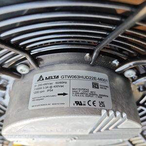 Ventilador Axial EC Delta GTW063HUD22E de 630 mm con Placa de Montaje Cuadrada para Sistemas de Almacenamiento de Energía, Centros de Datos AHU/AHRI y Refrigeración con IA - Product Image 3