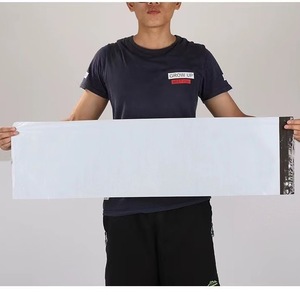 17cm personalizado impreso pequeño Poly Mailer tamaño largo blanco Poly Mailers sobre franqueo correo bolsas de envío para cosméticos Yoga - Product Image 3