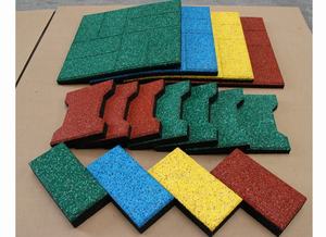 Precio de fábrica, pavimentadora de goma, baldosas/ladrillos para jardín, Hipódromo de caballos, camino de entrada, baldosas - Product Image 4